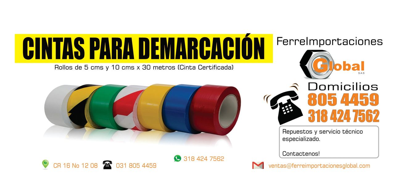 cintas demarcacion ferreimportaciones