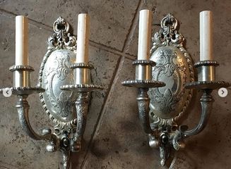 Large selection of antique wall sconces - at Fowler-Lighting.com
