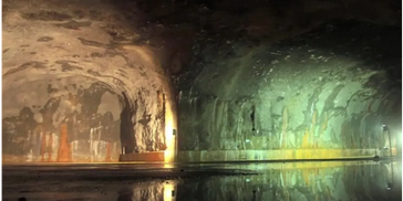 Jurong Rock Cavern Commercial Underground Crude Storage System in Singapore, Jurong Island.