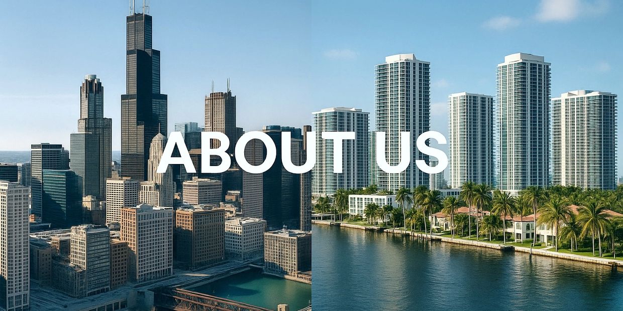 Our Marketing Services are based in Chicago and South Florida.  