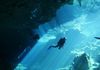 Scuba Diving at Chac Mool Cenote near Tulum and Playa Del Carmen, Mexico