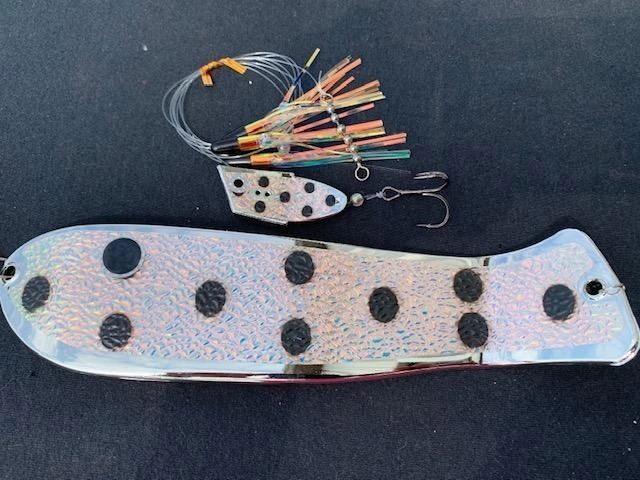 'Black Dot Chrome' Cut-Bait Rig 10