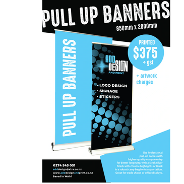 Pull up banners 