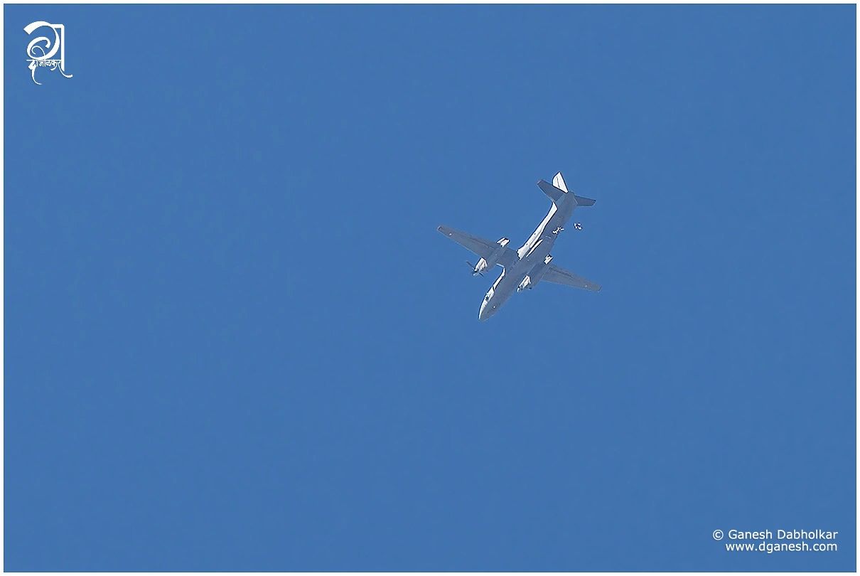 Mumbai Air Show, Ganesh Dabholkar, IAF, AirForce, akashganga, Paratroopers
MumbaiAirShow dganesh