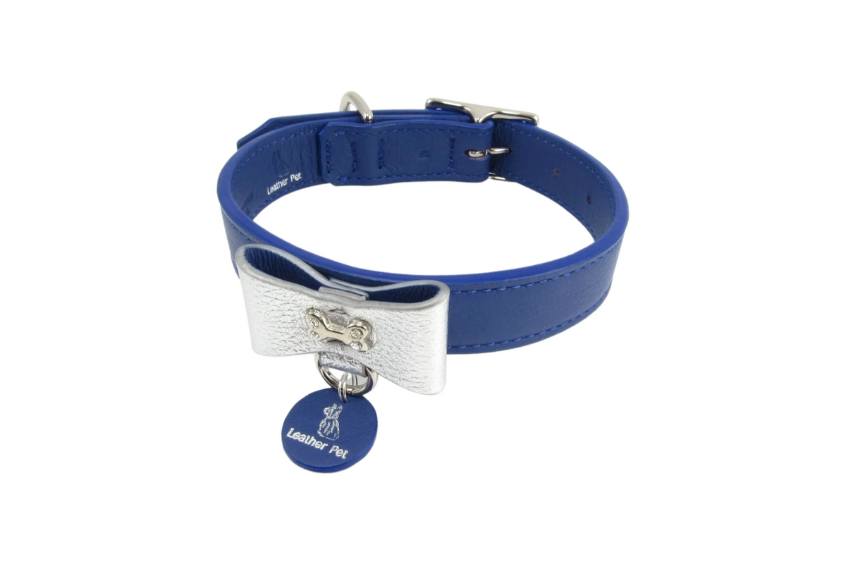 The “Louie” Bow Tie Pet Collar - Collars - Seashore Fur Babies