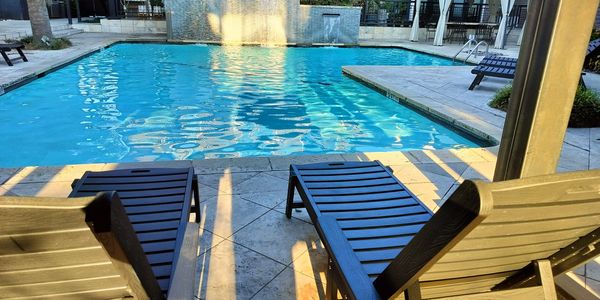 Relax at the pool living the good life