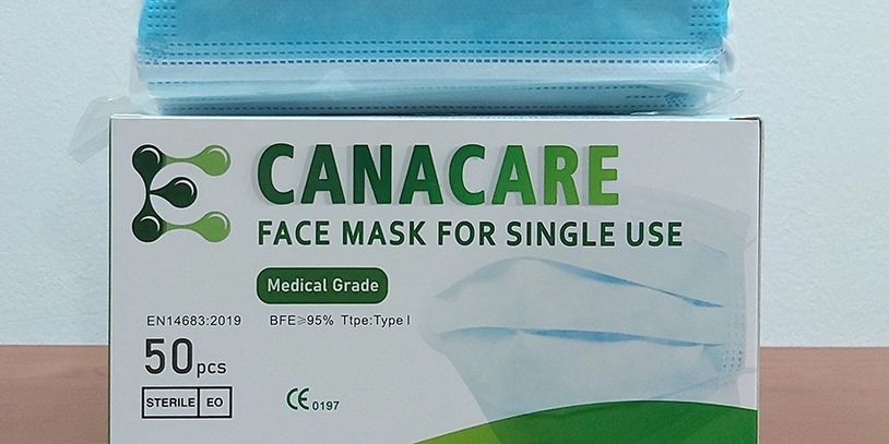 canacare disposable medical face mask 