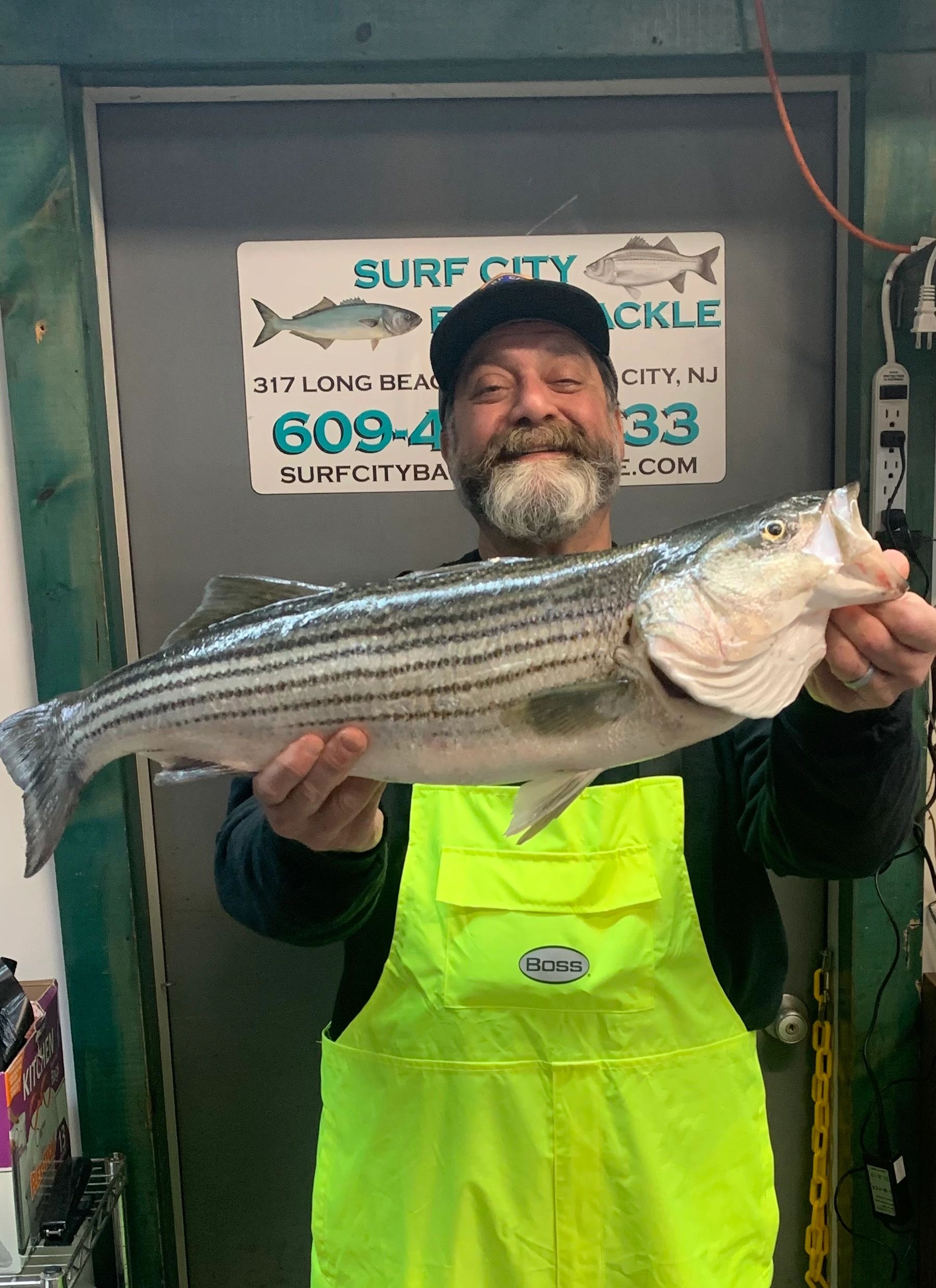 Striped Bass Action Remains Solid in Barnegat Bay