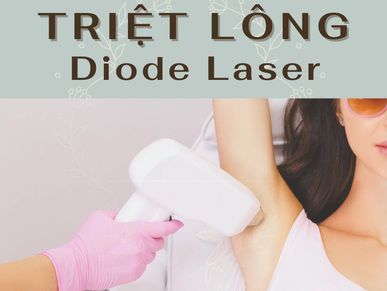 Triệt lông Diode Laser tại Cam Spa quận 2