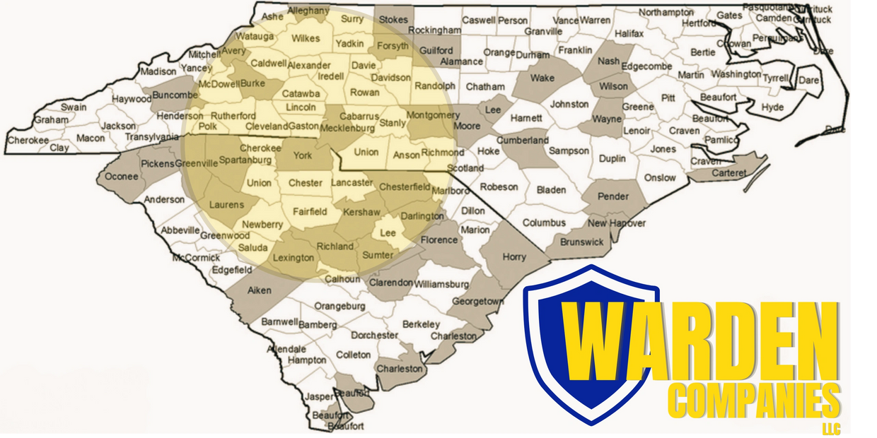 Areas Warden Companies serves