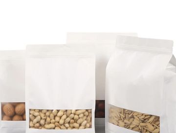 Kraft Paper Ziplock Bag