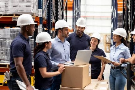Our team: discussing a delivery strategy. 