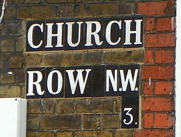 Hampstead street name Church Row NW3, we are the local Plumbers