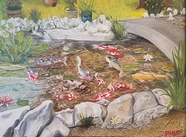 Oil on canvas 18" X 24"