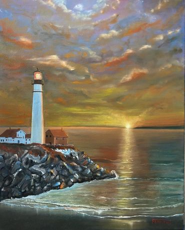 SUNSET at the LIGHTHOUSE 