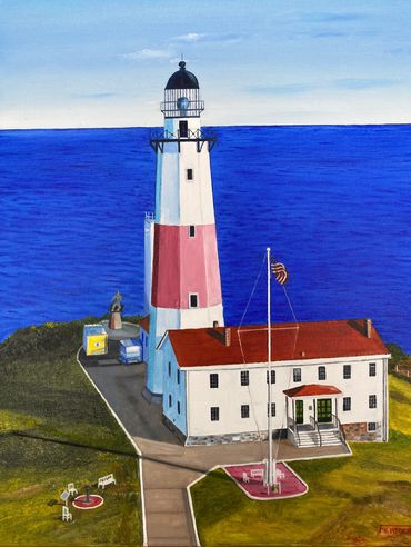 MONTAUK POINT LIGHT HOUSE