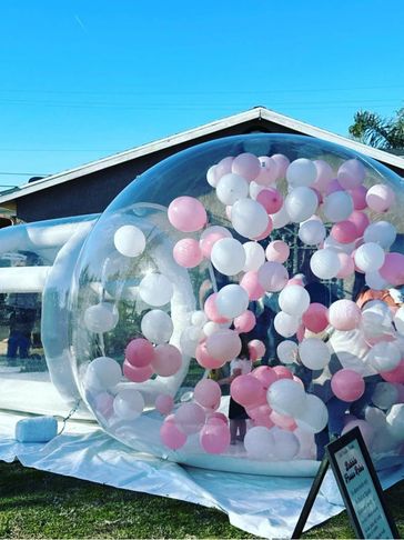 Bubble house photo booth rental pensacola Florida