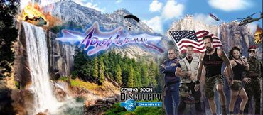 THE ADRERNALINE MAN ANDRE  ALEXSEN TV SHOW NEW BILLBOARD SHOT DISCOVERY CHANNEL +PLUS 2026
