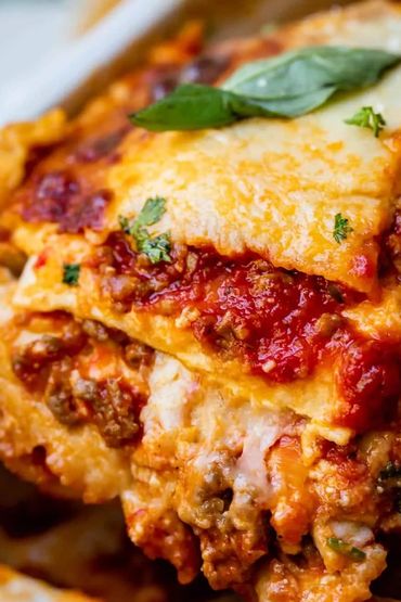 Lasaña Bolognese