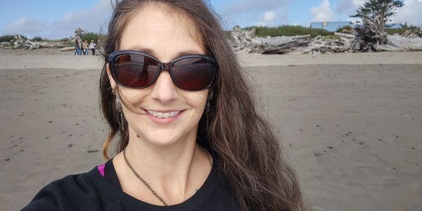 Me at First Beach near La Push, Washington