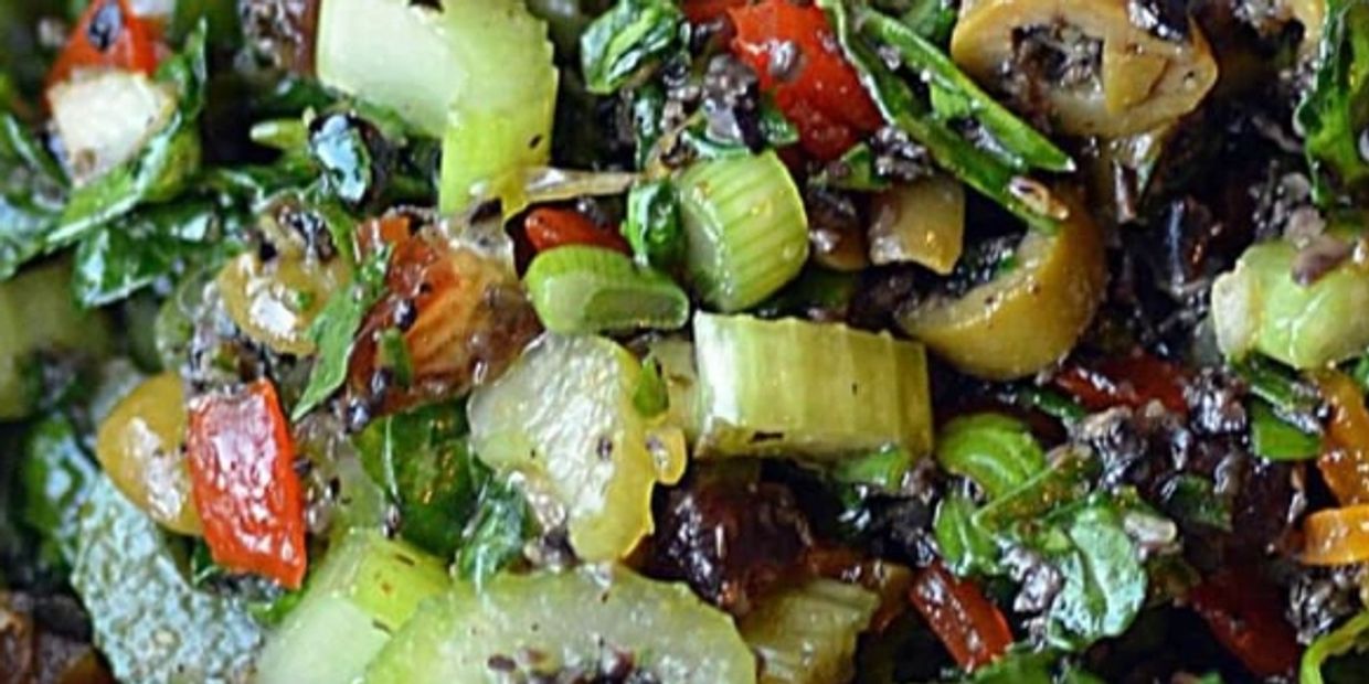 Traditional Italian Olive Salad