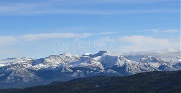 Snowcapped mountains in northern British Columbia
