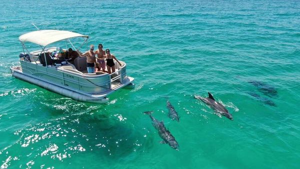 Destin Harbor and Crab island