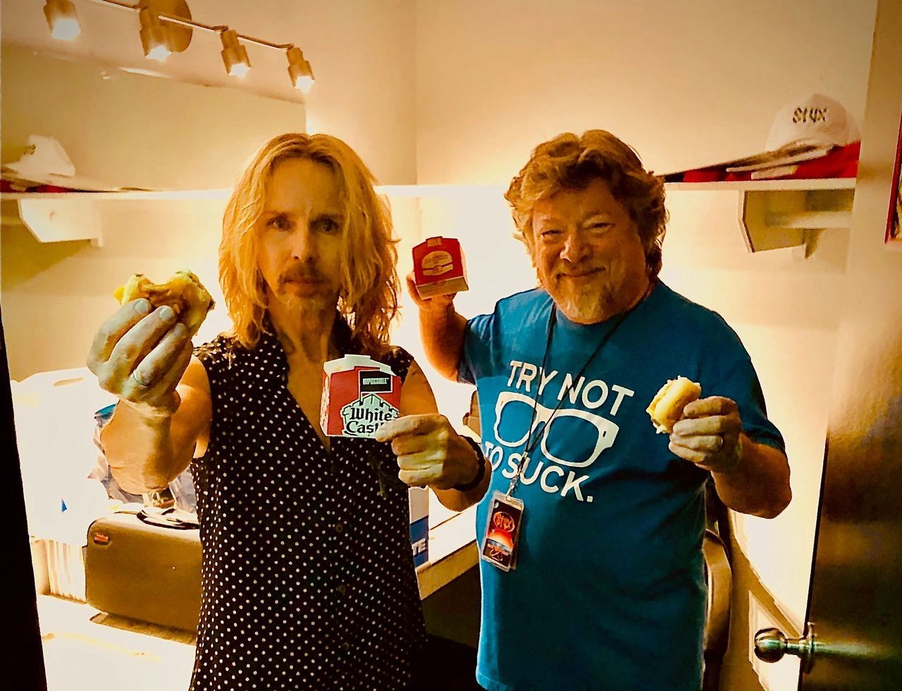 Tommy Shaw's wife Jeanne showcasing her design inspiration