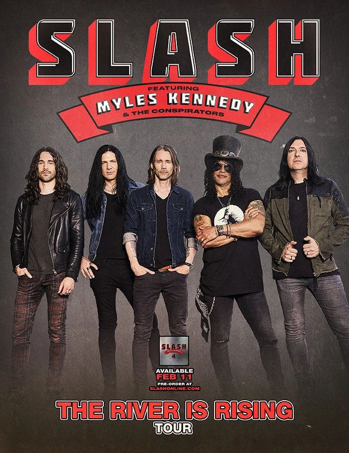 Slash Announces 2022 Tour With Myles Kennedy + the Conspirators