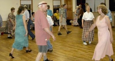 English country dancing is held on selected Saturday mornings