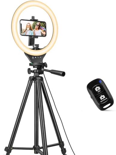 ring light-phone holder-tripod-wireless shutter