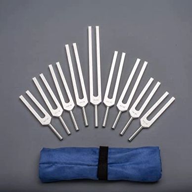 tuning forks-nine-blue suede wrap