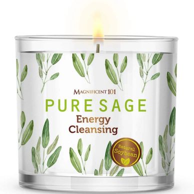 candle-pure sage-cleansing