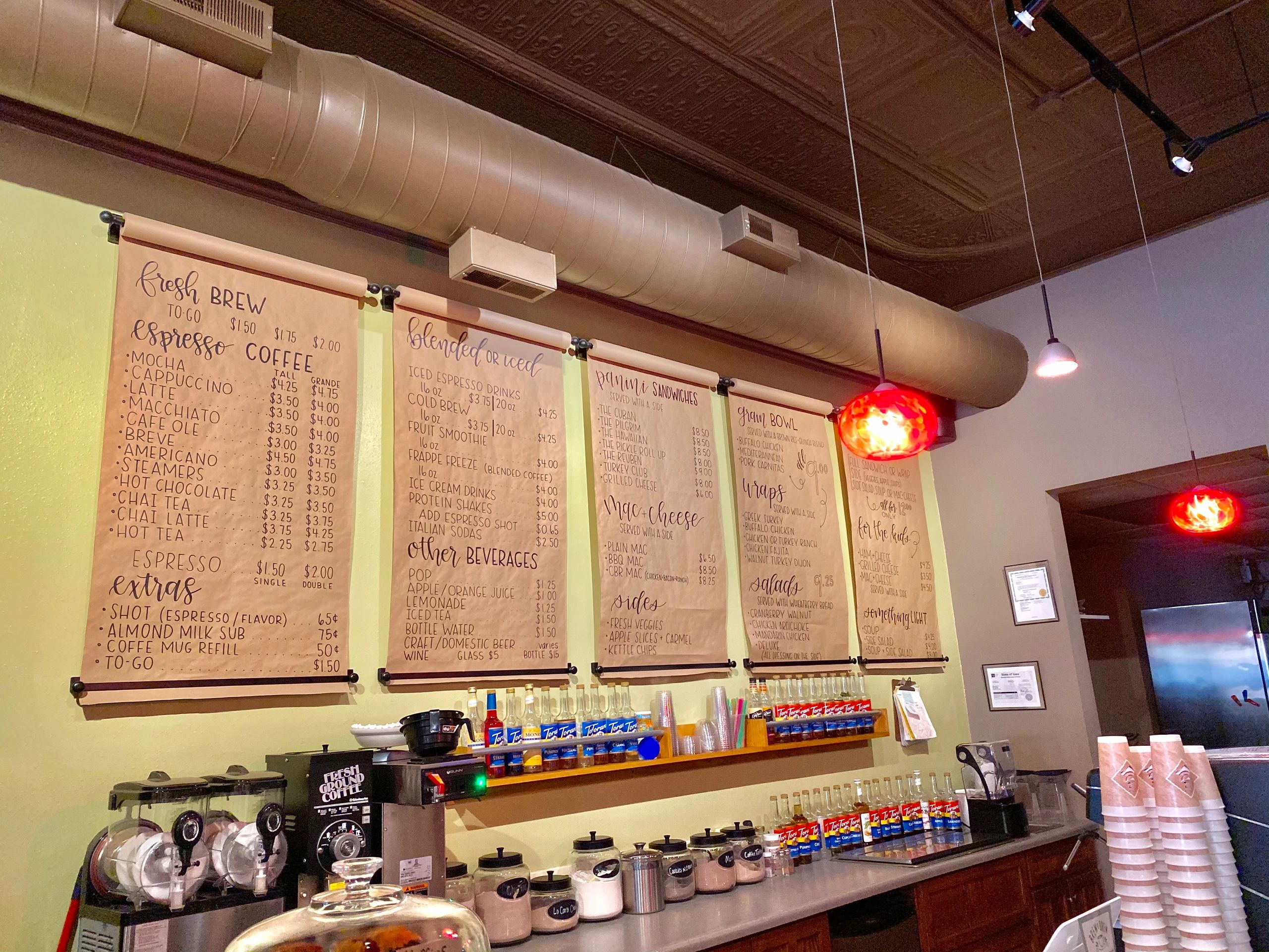 Brew & Brew Coffee Shop Dyersville, Iowa