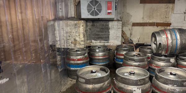 Cellar cooler pvc strip curtains