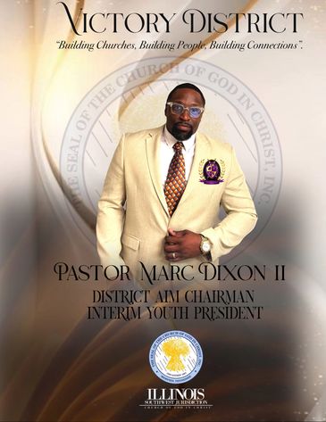 NEWLY APPOINTED DISTRICT AIM PRESIDENT/ INTERIM YOUTH PRESIDENT