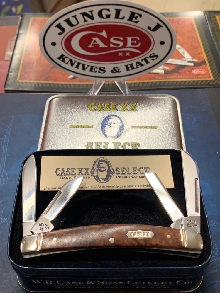 Case Select Congress Knife (7488 SS) Amboyna Wood 1 of 350 Large