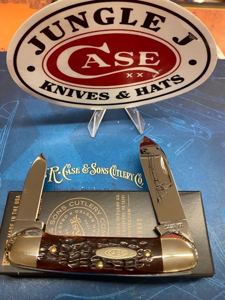 Case 1975 Canoe Knife redbone pattern 62131