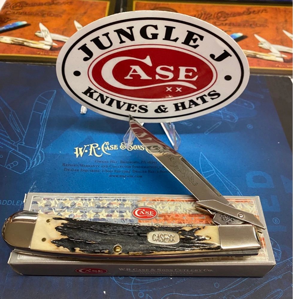 Case Midnight Stag Jaguar Knife (5151 SG) 1 of 1500 Year 2000