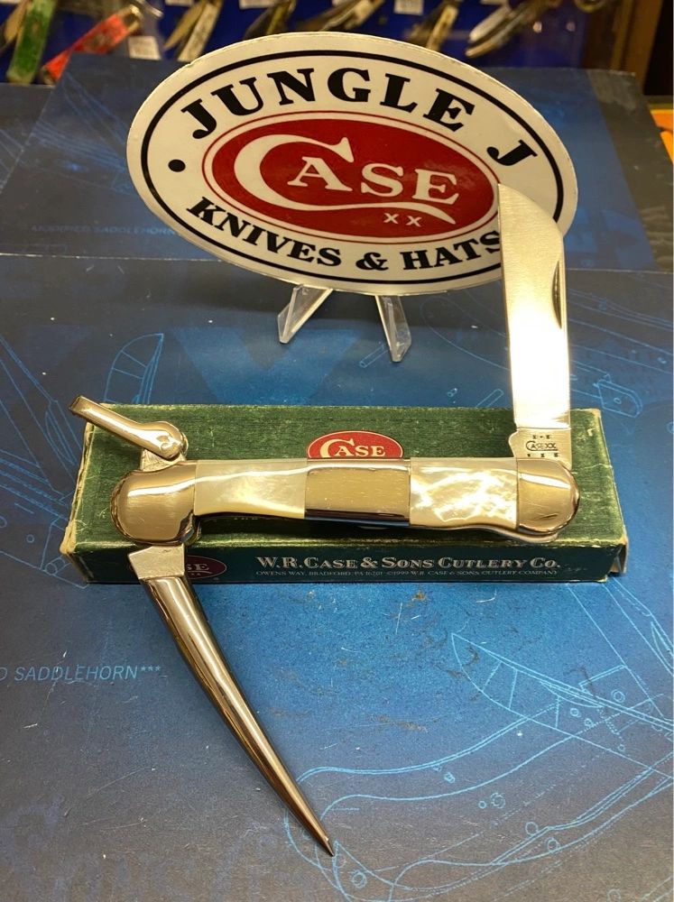 Case Mother of Pearl Marlin Spike Knife Custom Year 2004