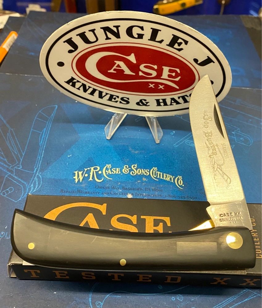 Case Large Locking Sod Buster Knife 1977 Pattern 2138 LSS Smooth