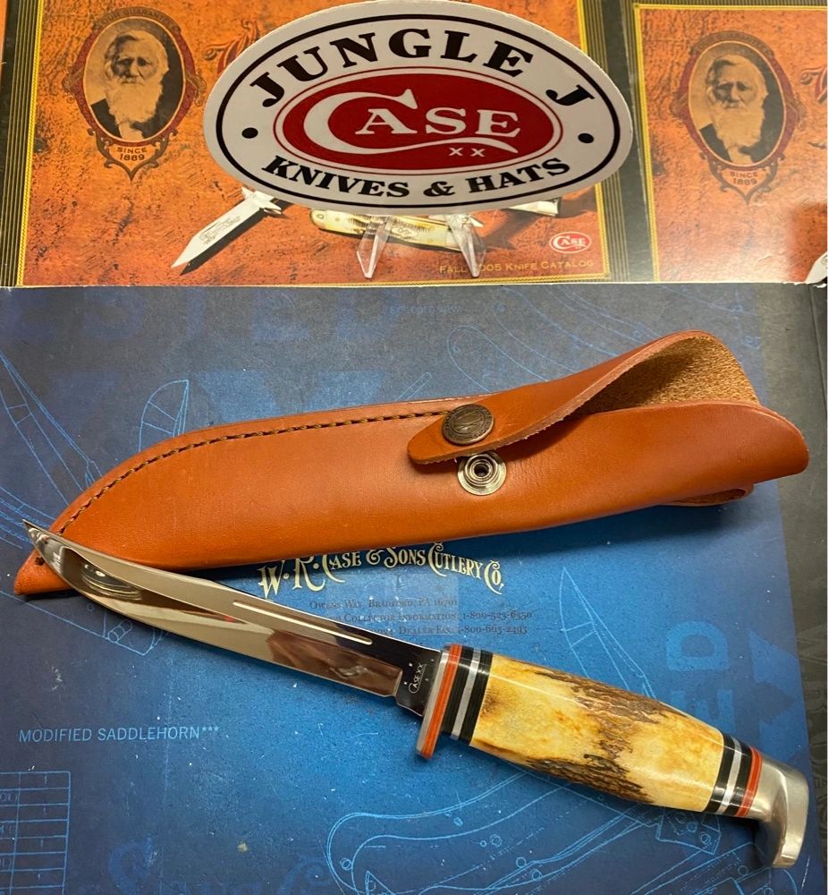 Case Stag Fixed Blade Hunter Knife 5165 SS