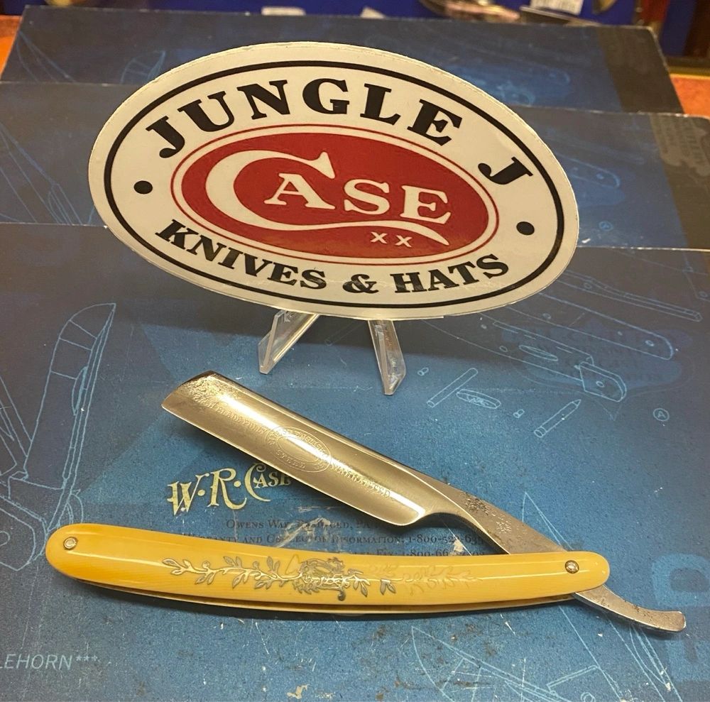 Straight Razor Knife Boker & Co. Finest English Cast Steel Germany Razor