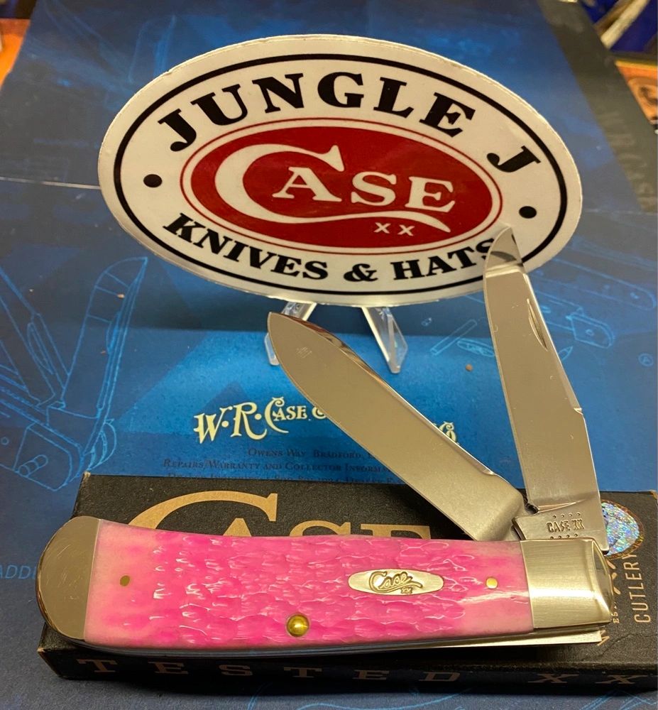 Case Bose Bubba Gum Pink Bone Standard Jig Panama Knife 2022 Pattern