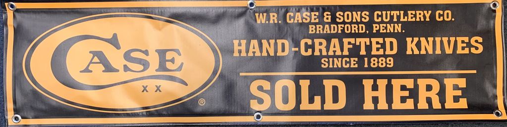 Case large banner 12” x 4’ $129