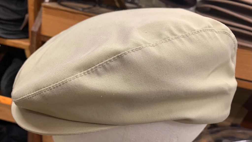 Cotton beige cap