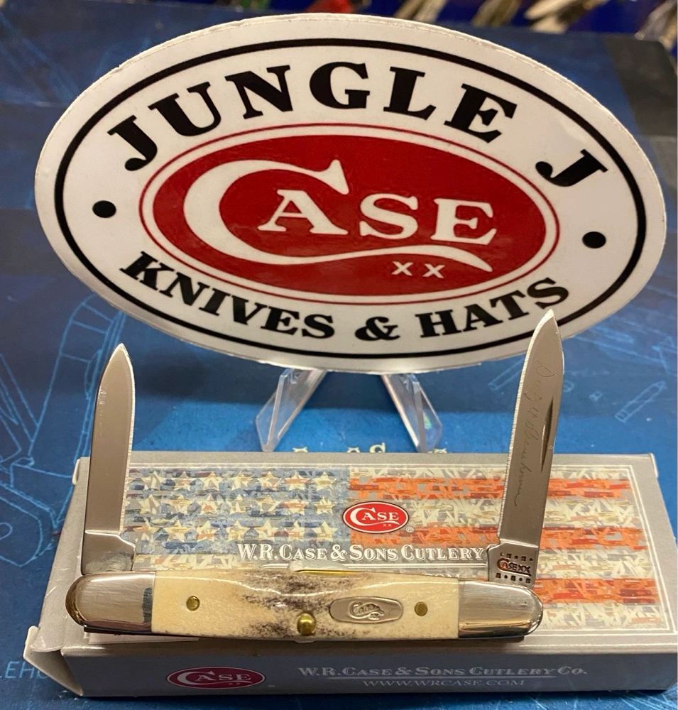 Case Vintage Stag Eisenhower Knife (V05263) Year 2000