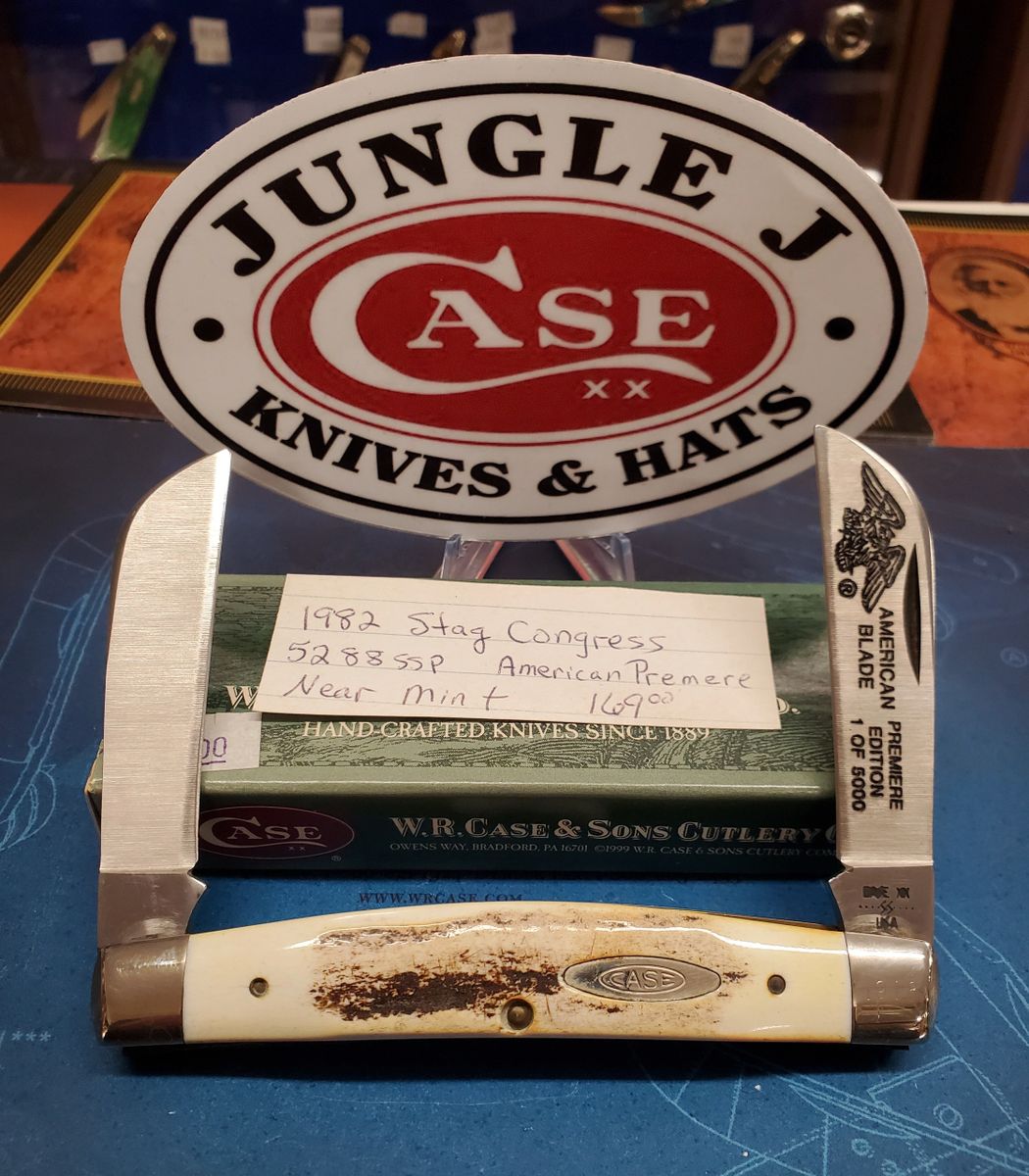 Case Stag Congress Knife (5288 SSP) American Blade Premiere Edition