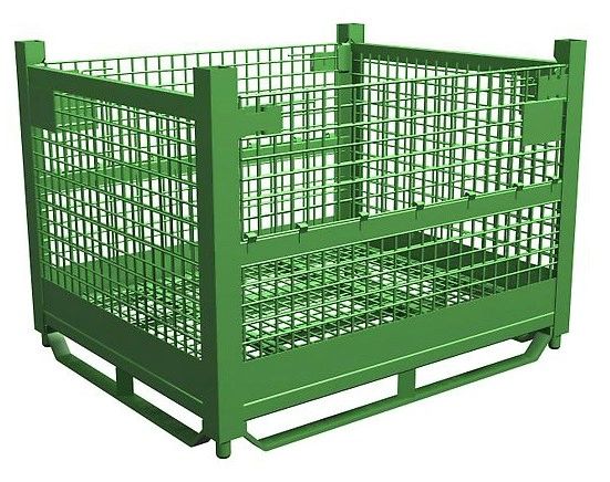 GM5131 WIRE MESH BIN
ZE13 WIRE MESH CONTAINER
54" X 44" X 40"HIGH
53" X 48" X 40"HIGH
STACKING BINS