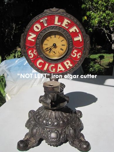 A rare antique iron cigar cutter - appraisals of most types of antiques, collectibles, rare objects